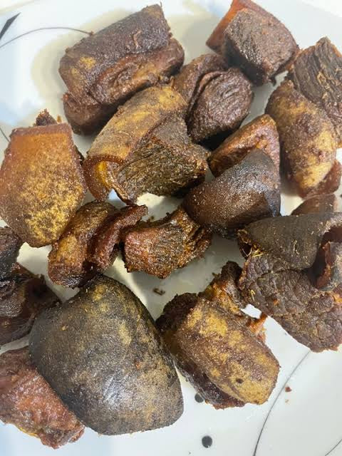 Cow meat (It takes 3 working days to process the dried one)