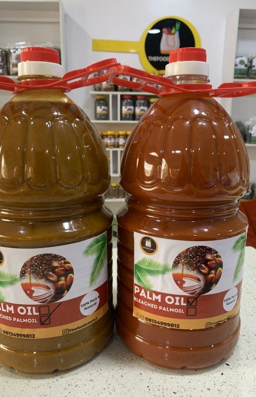 Flavoured bleached oil